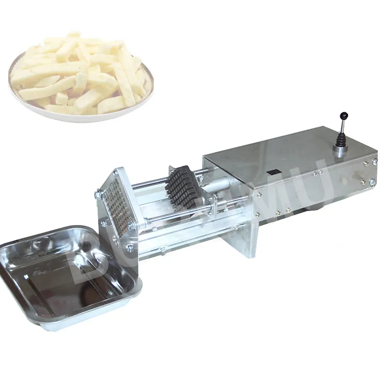 Electric French Fry Cutters Slicers Potato Carrot Cutting Machine Vegetable Fruit Article Machine
