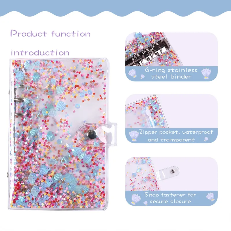 Wholesale A6 Budget Binder Daisies Laser Colorful PU Leather Notebook With  Pockets And Card 220711 From Lian10, $10.48 | DHgate.Com