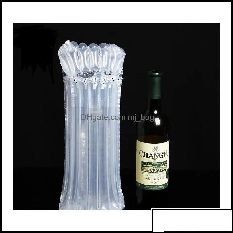 Air Dunnage Bag Transport Packaging Packing & Office School Business Industrial 32X8Cm Filled Protective Wine Bottle Wrap Inflatable