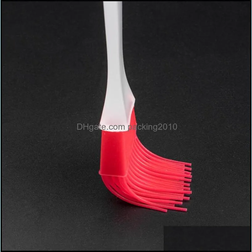 bakeware silicone butter brush bbq oil cook pastry grill food bread basting brushes kitchen dining tool zwl431