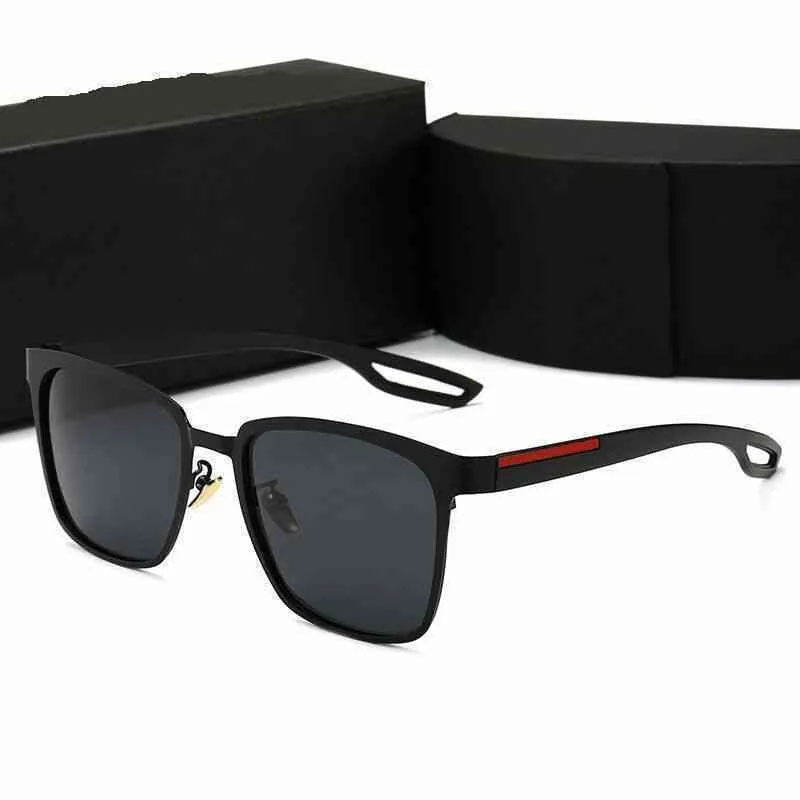 Солнцезащитные очки солнцезащитные очки 2022 года поляризованные мужчины с устойчивым ультрафиолетовым ультрафиолетом.