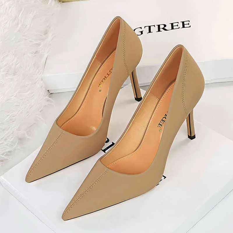 Female Shoes on Sale Fashion Spring Slingbacks Women's Pumps Concise  Pointed Toe Thin Heels Ladies Office Career Mid Heel Shoes - AliExpress