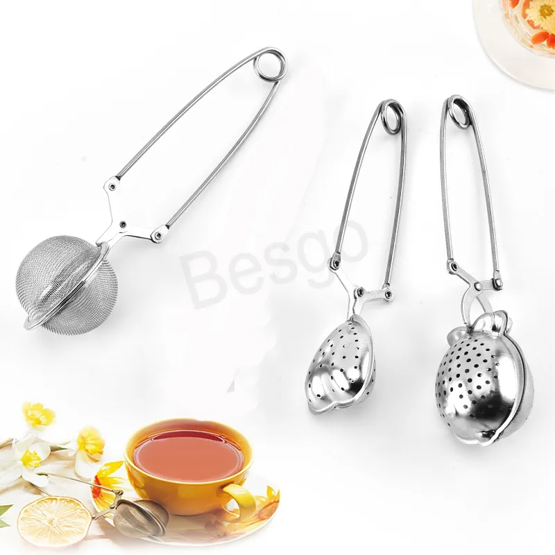 Stainless Steel Tea Infuser Spoons Long Handle Tea Infusers Supplies