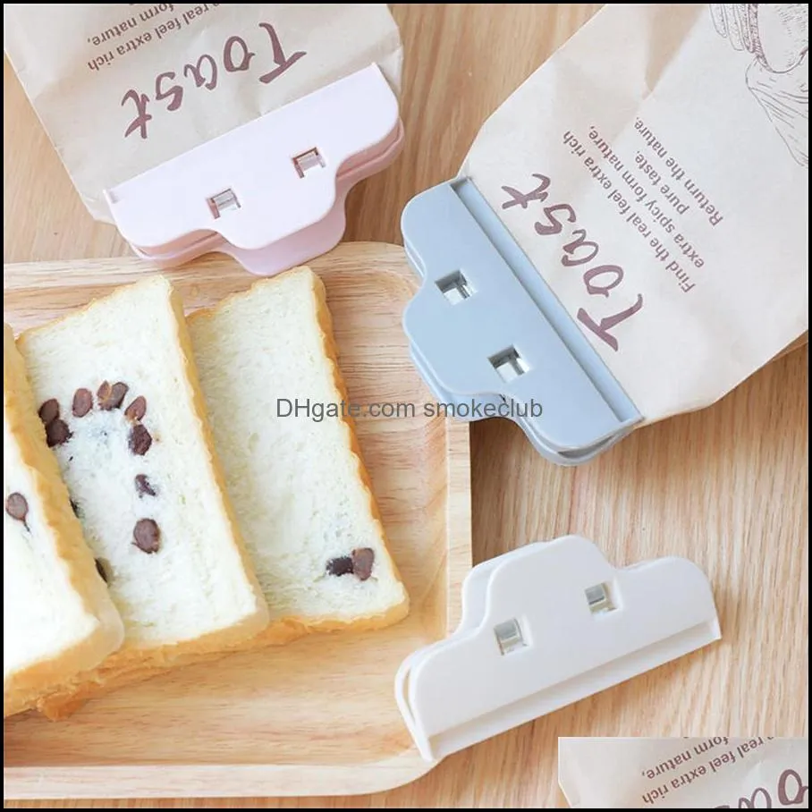 Other Household Sundries Portable large Kitchen Storage Food Snack Seal Sealing Bag Clips Sealer Clamp Plastic Tool