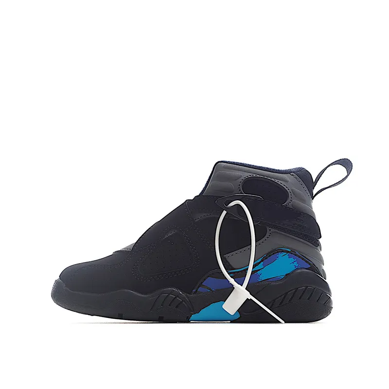 2022 Jumpman 8 Kids Basketball Shoes Pink Grey Black Youth