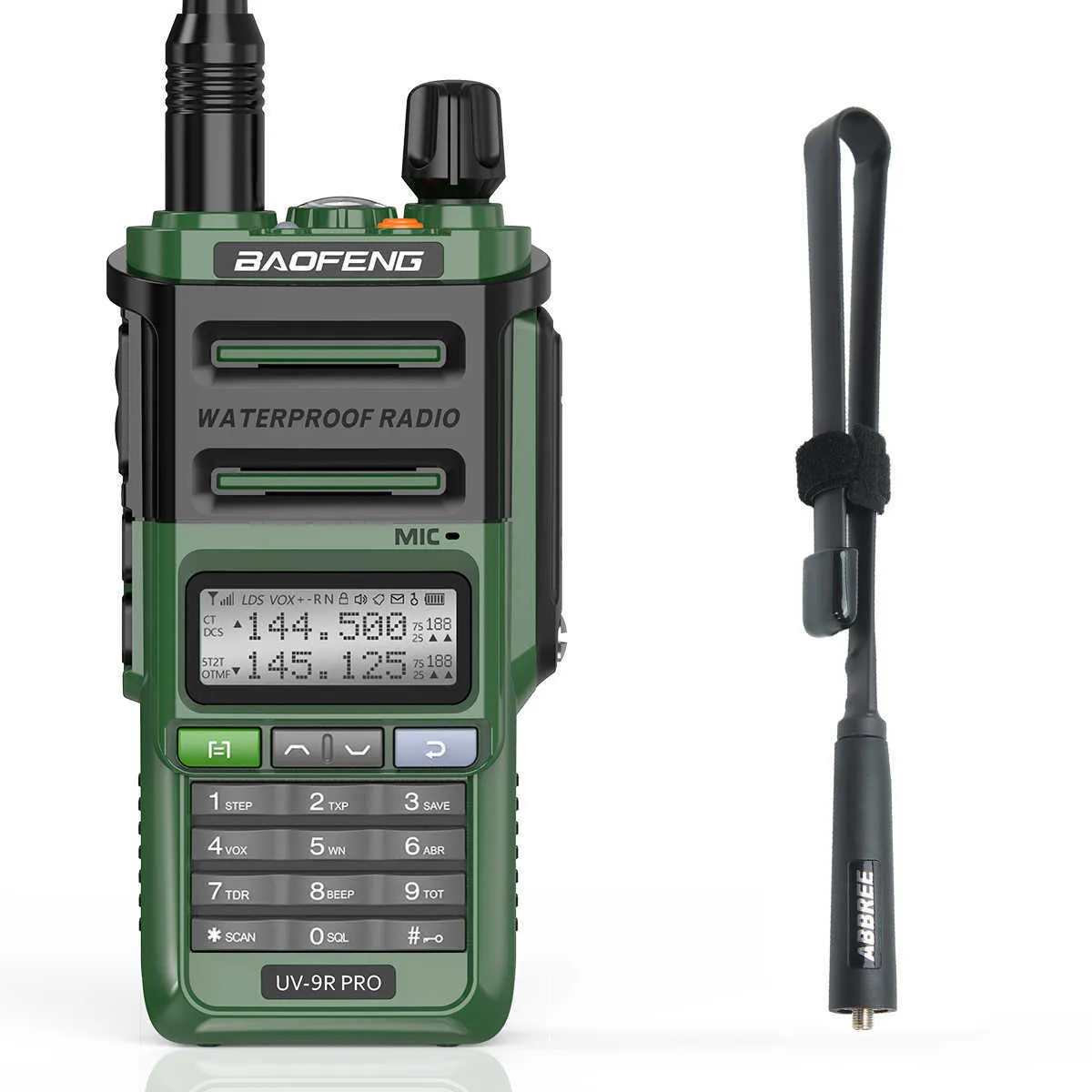 Oryginalny Baofeng UV-9R Pro Dual Band Waterproof High Power Long Range Walkie Talkie Communications Amateur Dwukierunkowy radio