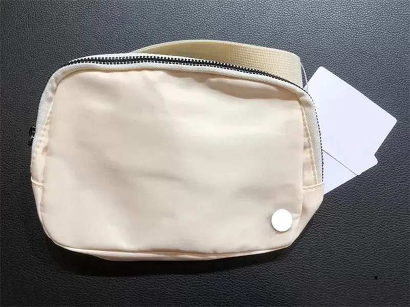 Bolsas para atividades ao ar livre bolsa de cintura para homens e mulheres academia elástico ajustável com zíper pochete 4 cores LL