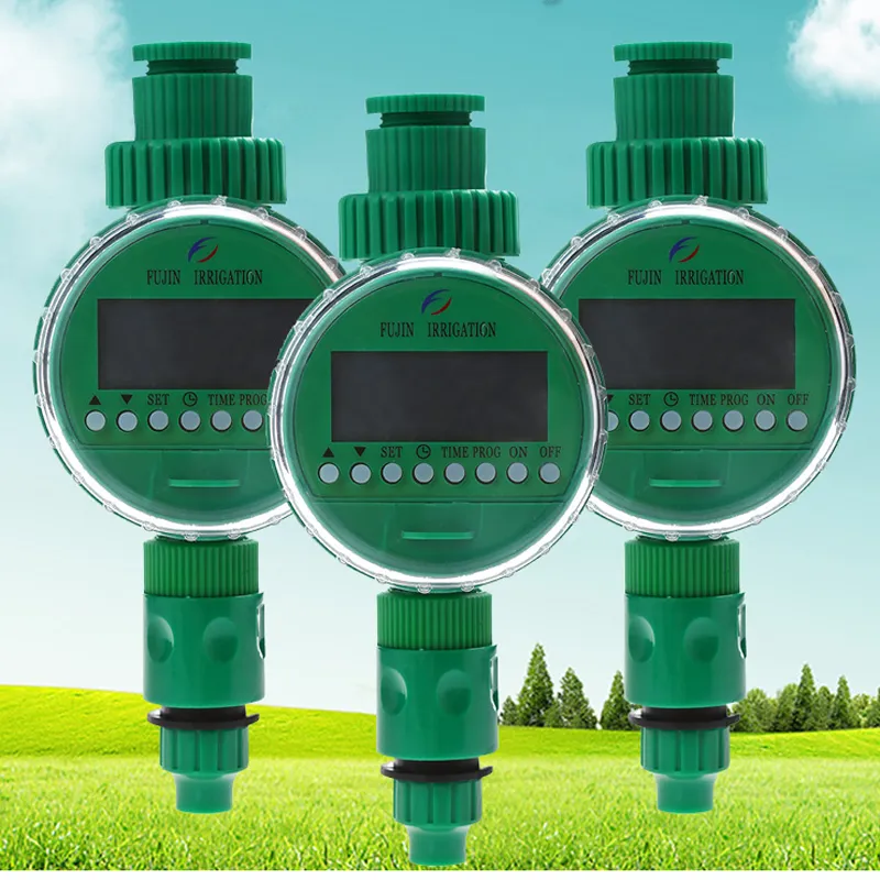 3pcs timer elettronico automatico dell'acqua regolatore di irrigazione del giardino sistema di visualizzazione LCD elettrico Y200106