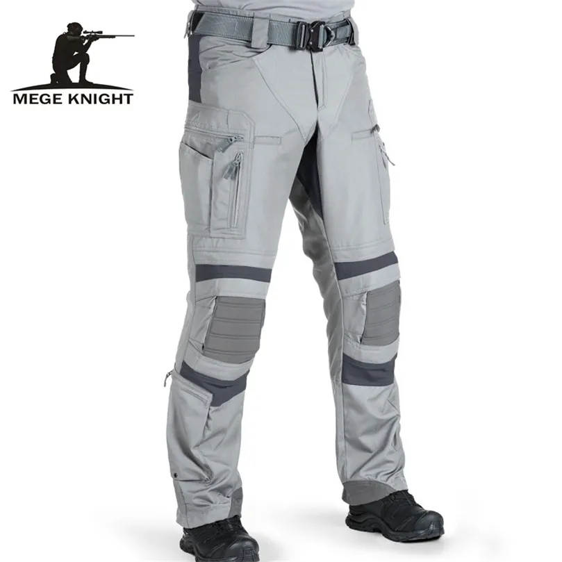 Mege Tactical Pants Military US Army Cargo Pants Work clothes Combat Uniform Paintball Multi Pockets Tactical Clothes Dropship 201126