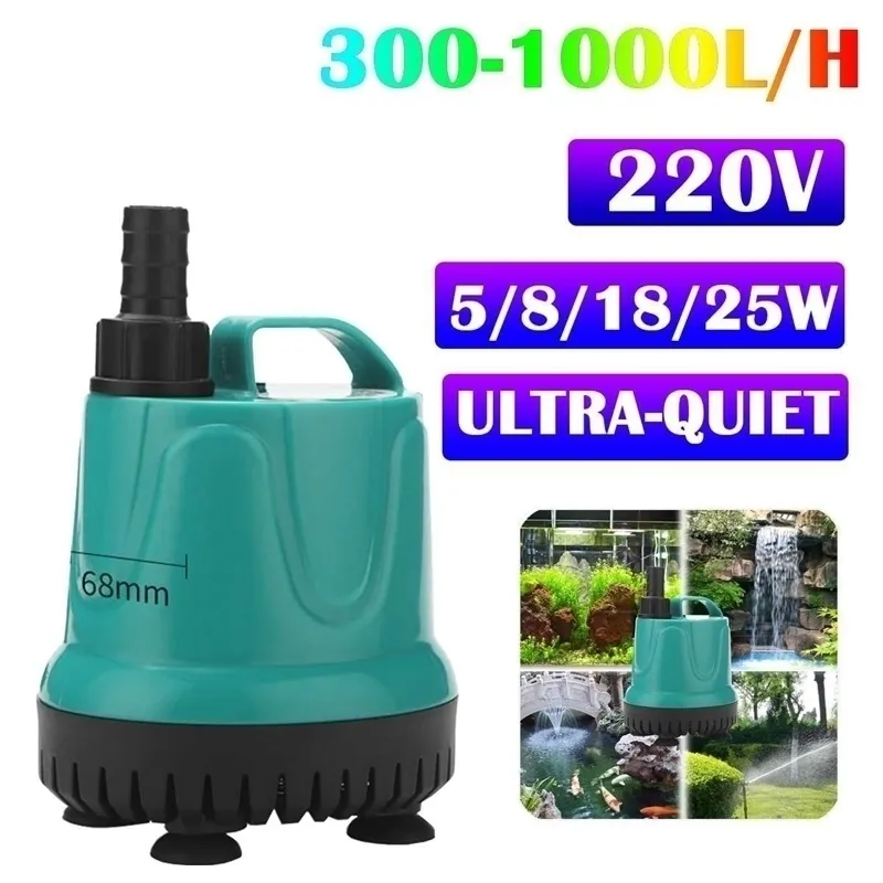 581825W Ultraquiet Mini -Bushless Water Bomba Submersible Fountain Filter Proof Rium Y200917