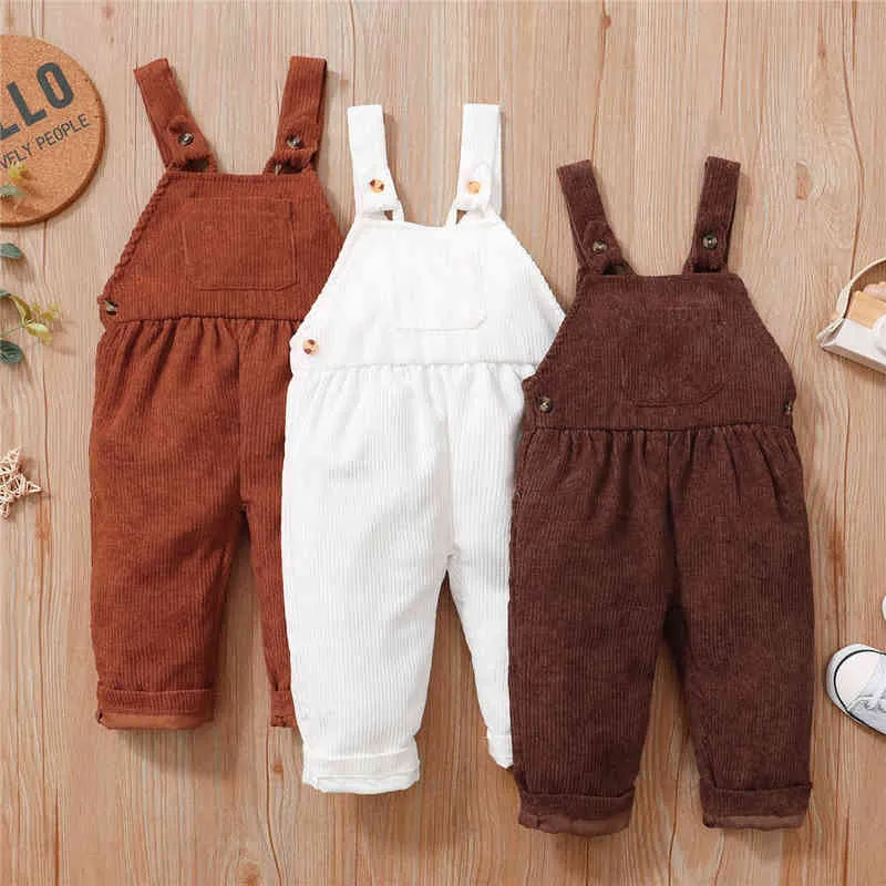Autumn Corduroy Corduroy Romper For Baby Boys And Girls 1 5Y Toddler