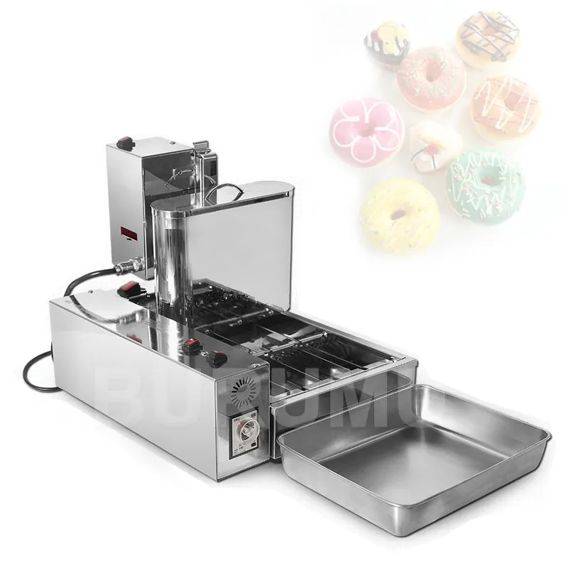 Automatisk mini med Fryer Circle Donut Fryer Making Machine