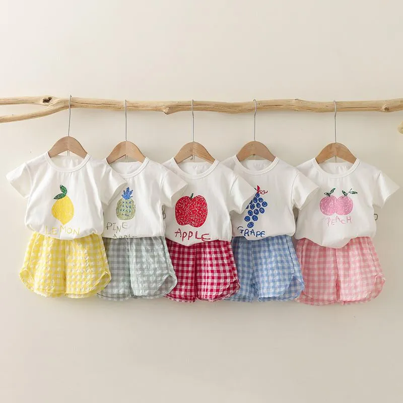 服セット夏生まれの赤ちゃん女の子服ファッション花トップパンツ 2 個かわいい 0-24month ため GirlsClothing