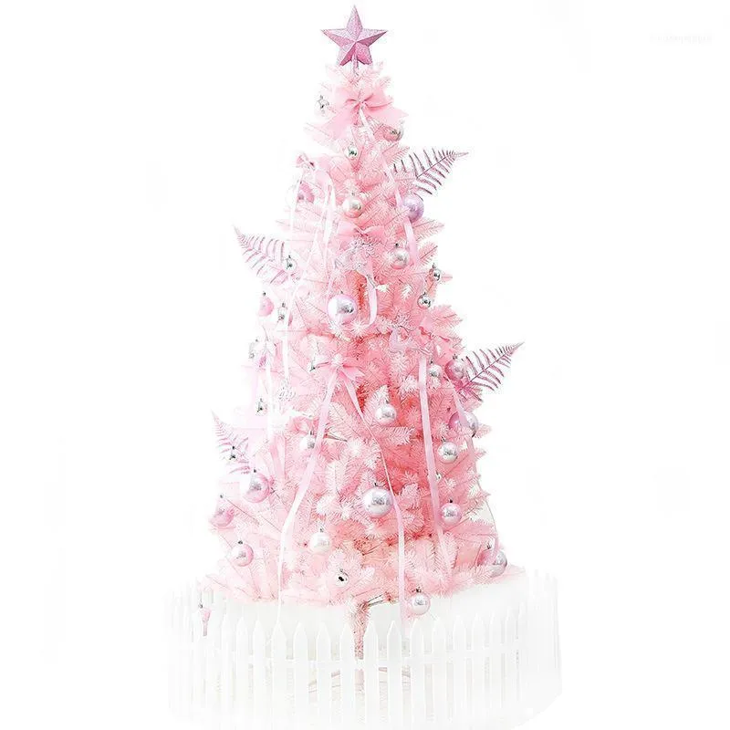 Christmas Decorations Luxury Pink Tree Pvc Encrypted Naked Ornaments Home