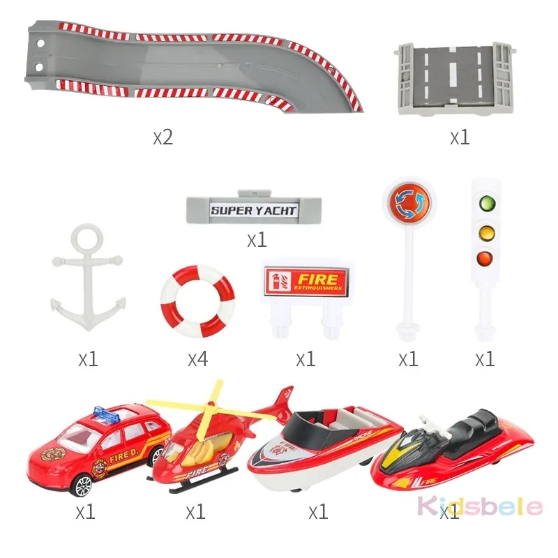 Universal - Jouets pour enfants Simulation Trajectoire Inertielle Bateau  Bateau Jouet Voiture & Musique Histoire Jouet léger Bateau Modèle Voiture  Parking Jouet Enfant Garçon