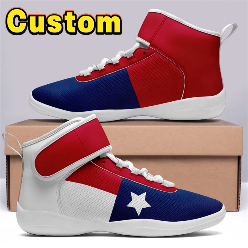 ✨ 5 Estrellas Mode DIY My Idea Sneaker High Top Cheerleading Running  Chaussures Personnalisées Logo Personnalisé Taille Hommes Femmes Sports  Sneakers Formateurs Avec Boîte, Meilleurs Magasins En Ligne, DHgate