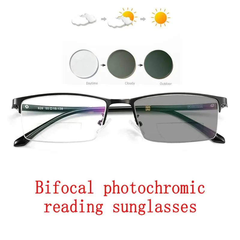 Pochromic Bifocals Reading Glasses Magnifier For Women And Men
