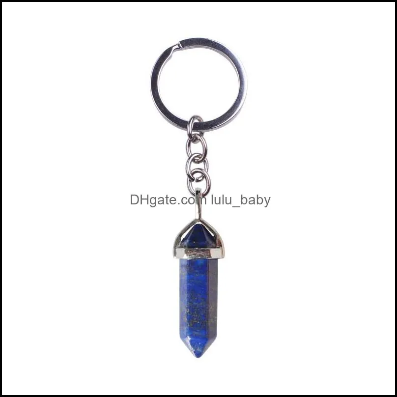charms natural stone key rings keyring fashion keyholder boho jewelry car keychain for women lulubaby