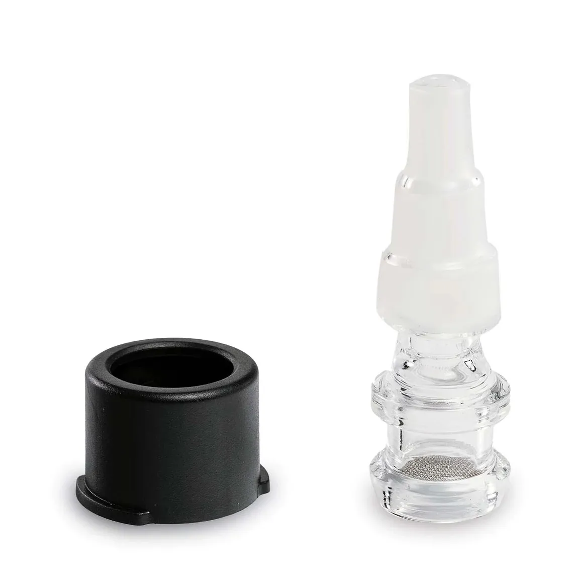 Tubo de agua de 10 mm/14 mm Bong Adaptador Bubbler Kit de herramientas de vidrio para fumar para Storz Bickel Mighty MightyPlus Craftyplus