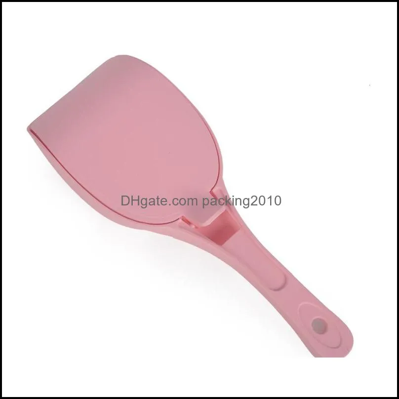 Portable Cat Litter Scoop Solid Color PP Meterial Pet Cat Litter Basin Shovel Useful Practical Kitten Cleaning Pet Products #