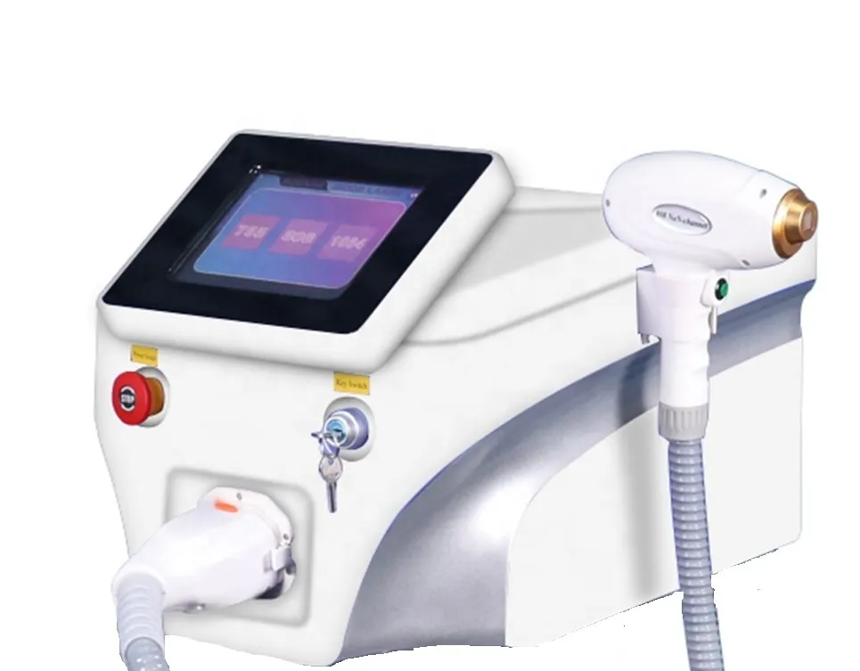 Professional diode laser hair removal machine permanent 3 Wavelength 755nm 808nm 1064nm skin rejuvenation painless equipment with CE