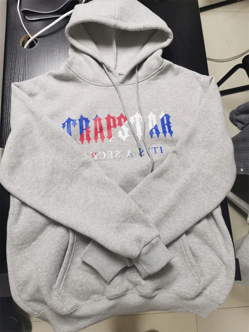 22ss Trapstar London Couple Street Tracksuit Set High Quality Music Hip