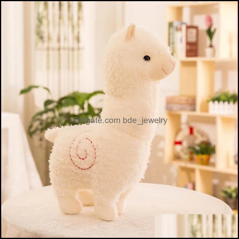 stuffed animal 28cm/11 inches alpaca soft plush toys kawaii cute for kids christmas present 6 colors