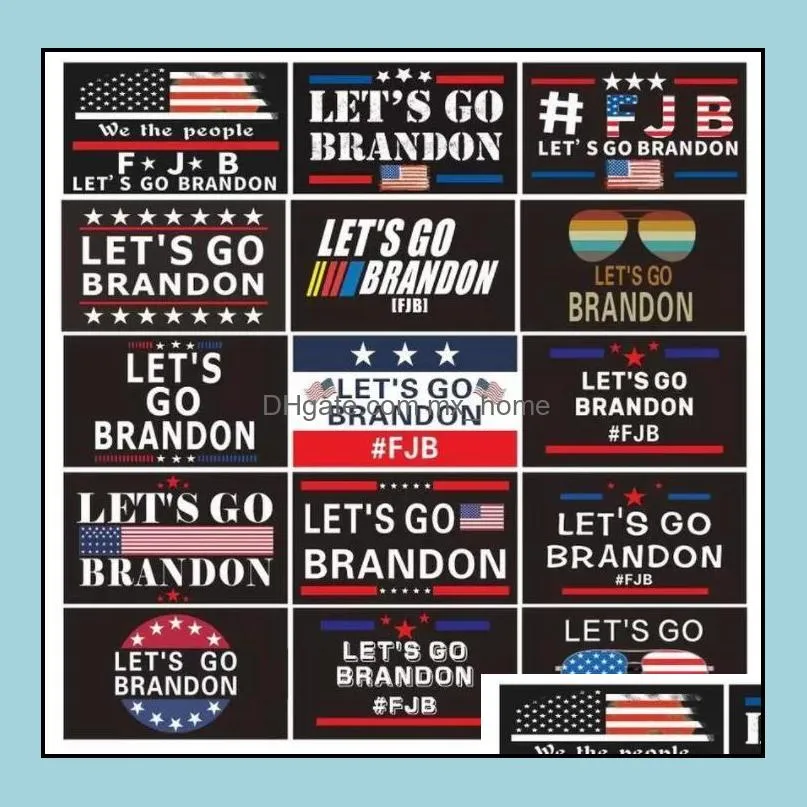 2024 New Let`s go Brandon Trump Election Flag Double Sided Presidential Flags 150*90cm Wholesale DHL