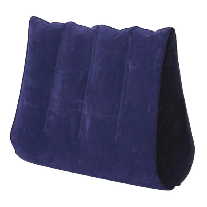 Inflatable Triangle Wedge Pillow For Intimate Positioning - Waterproof & Fleece