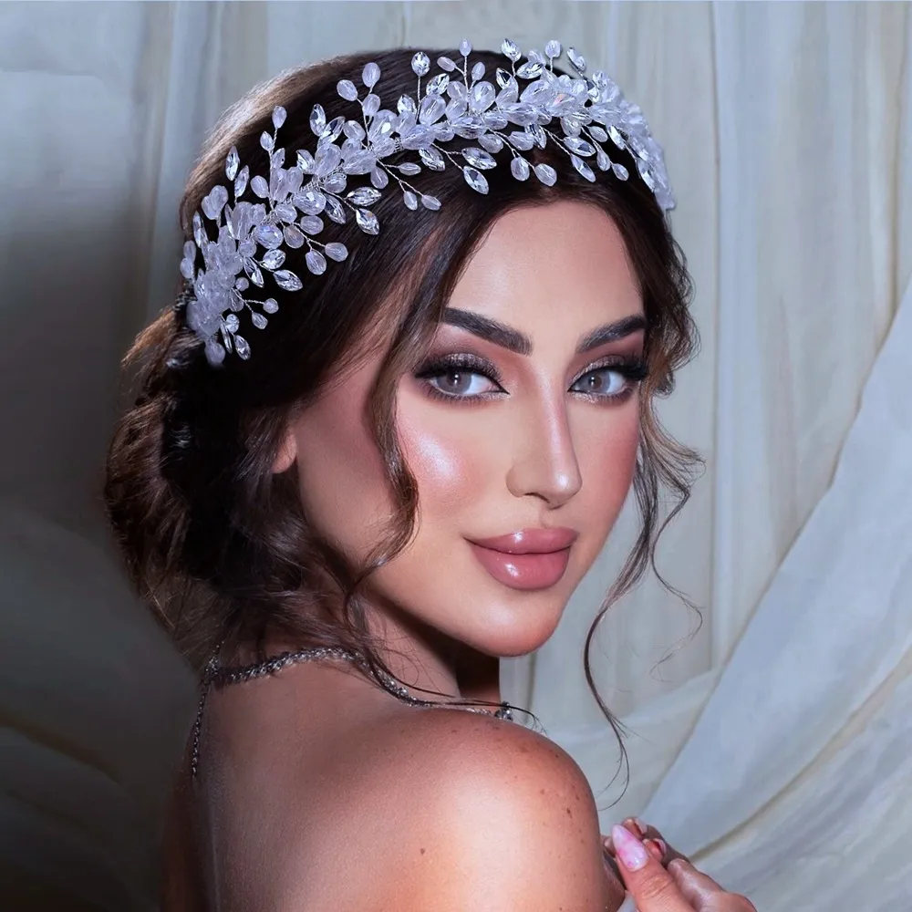 jeweled headpiece for weddings