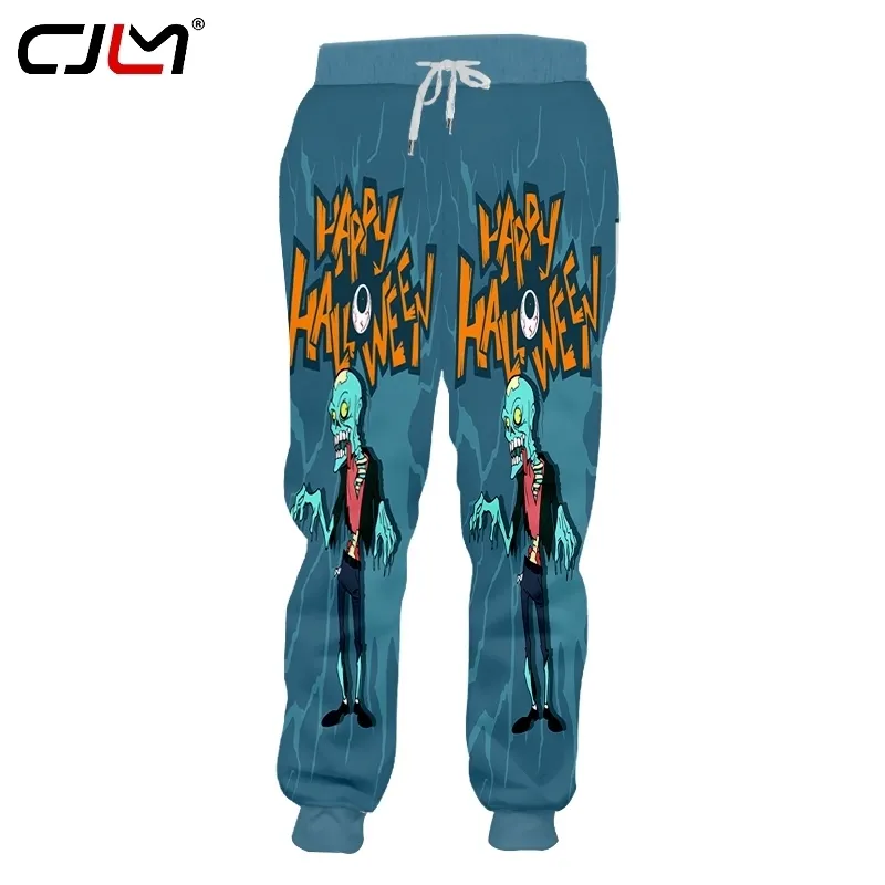 Mode Halloween Man Zombie Street Wear Selling Sweatpants Wholesale Pants 6xl Mens 3D Printed Clothing 220623