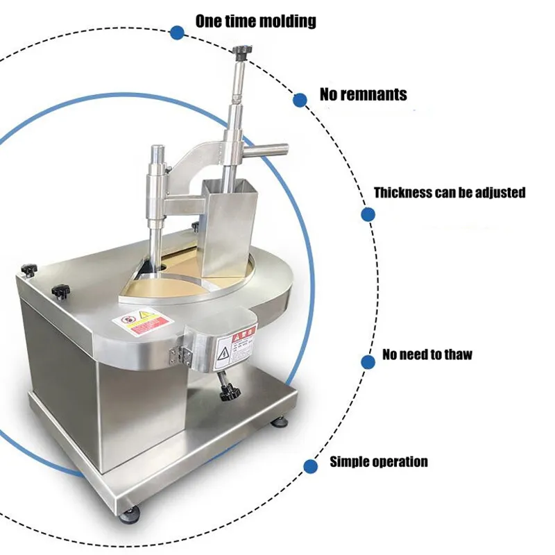 Maszyna do cięcia mięsa ze stali nierdzewnej komercyjny elektryczny Automatyczny świeży połówek mięsa
