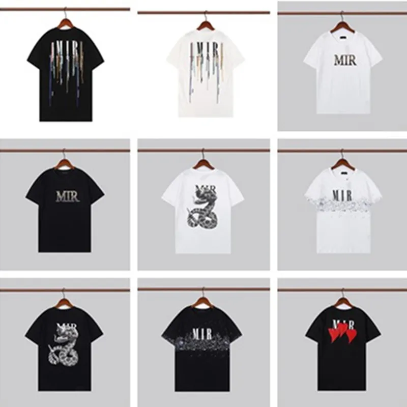 2022 nowe męskie damskie designerskie koszulki z nadrukiem moda męska koszulka bawełniane koszulki w stylu Casual z krótkim rękawem luksusowe hiphopowy sweter t-shirty