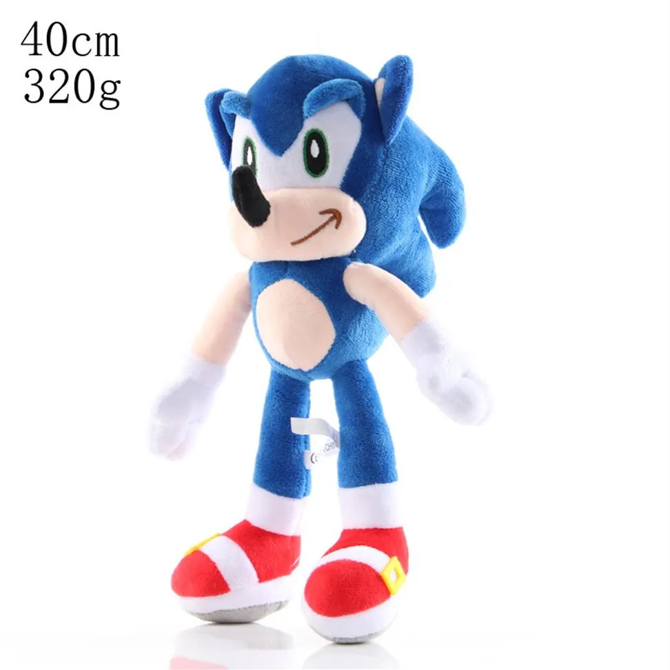 40 cm 6 colors Sonic Plush Toys Sonic the Hedgehog Stuffed Animals Dolls Children Boys and Girls Christmas Gifts3330