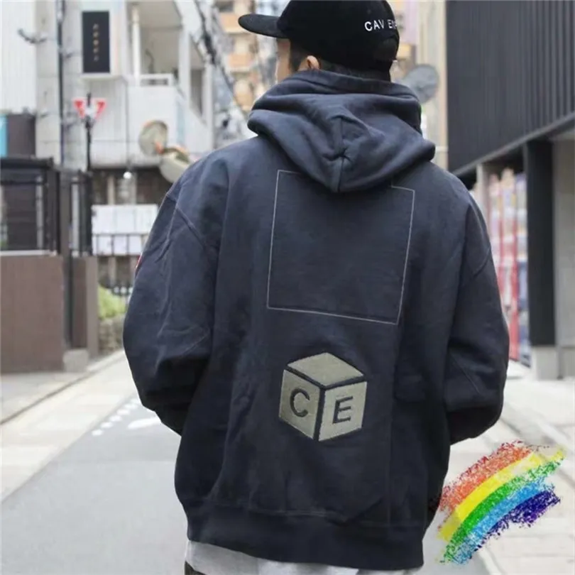 2020 Cavempt Hoodie Pullover Men Woman 11 Best Quality Caververive Embroidery Casal Cav Empt Ce19aw Hooded T200531