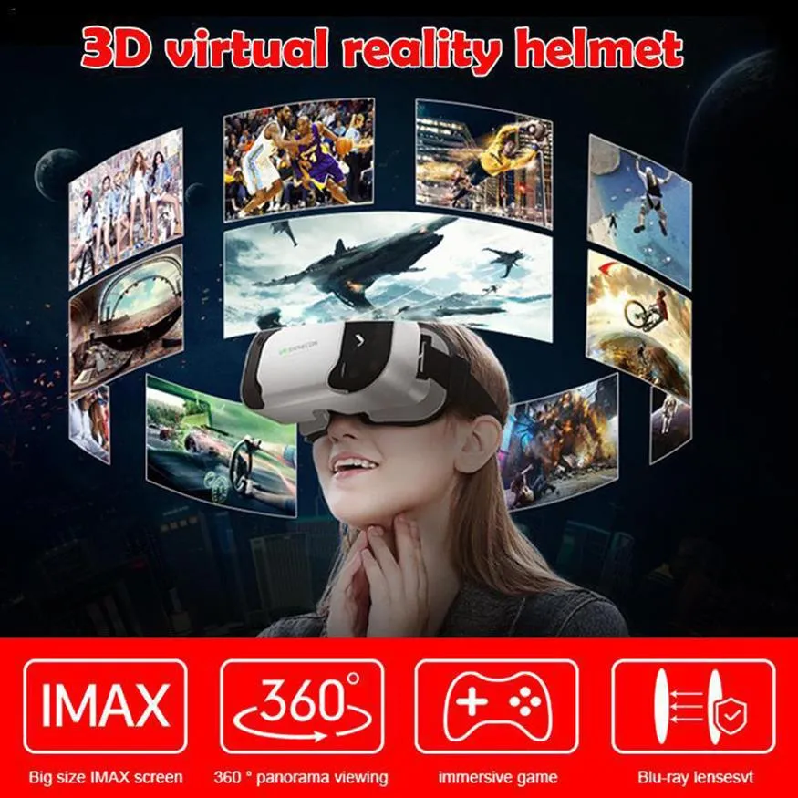 Тысяча волшебных зеркала очков виртуальной реальности 5 -го поколения G05 Мобильный телефон 3D Glasses Hearset244E