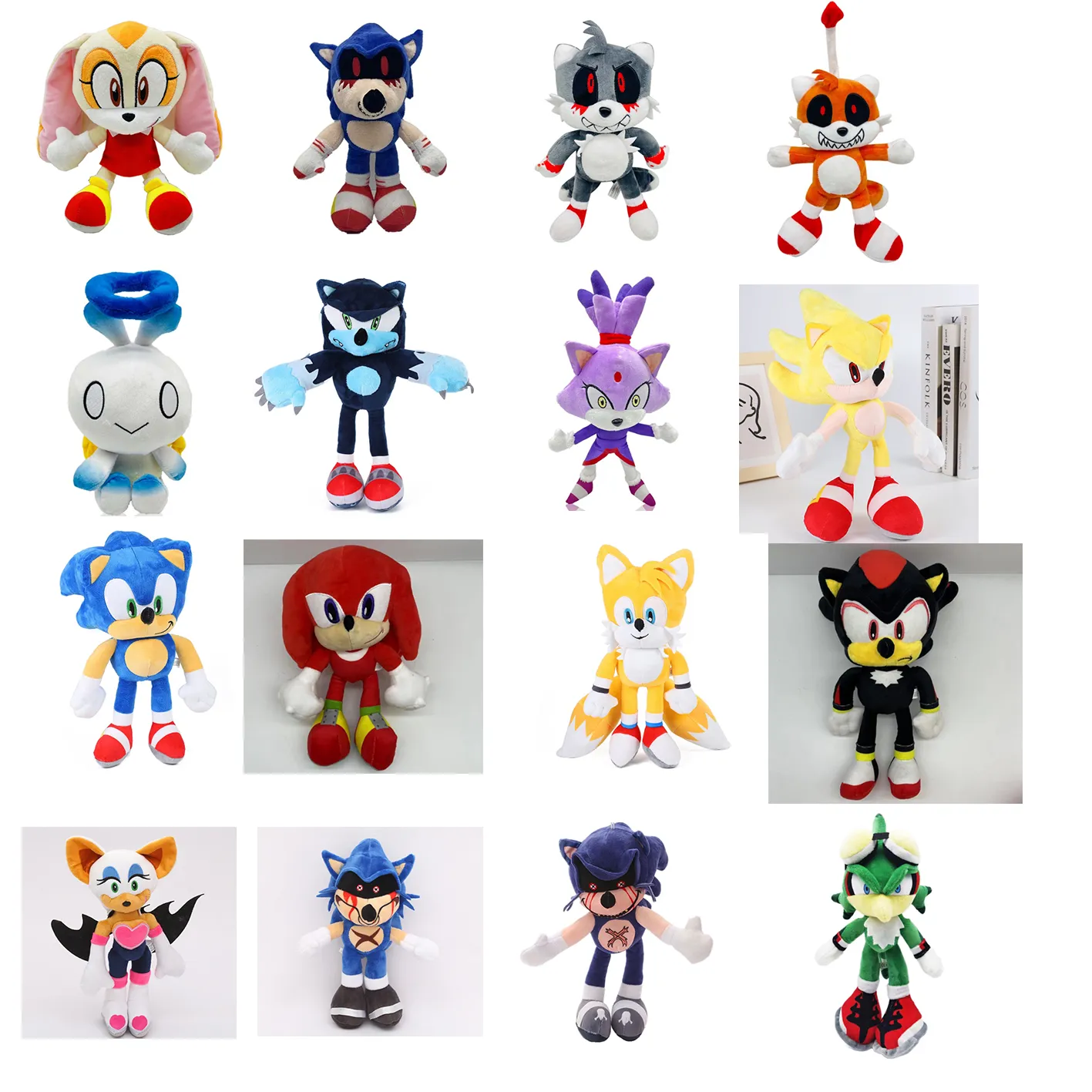 2022 New Hot Super Sonic Mouse Plush Toy Multi Style Friend Stuff Plush with PP cotton filled Doll Kid Birthday Gift