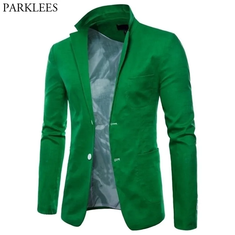 Mens Solid Lightweight Casual Blazer Jacket Slim Fit Lightweight Suit Blazer Man Party Wedding Blazer Hombre 201104