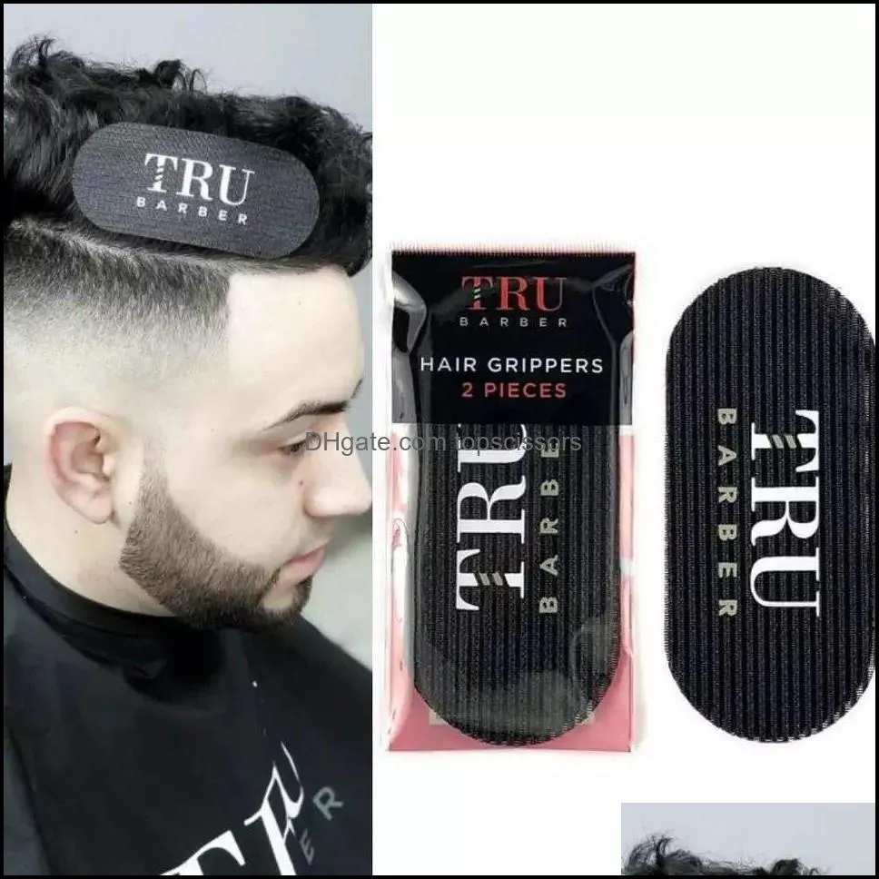 Barber Shop Abody Hair Glue Hair Gripper Barber Grippers Men`s Hair Holder Black Color Barber Styling Cutting Accessories