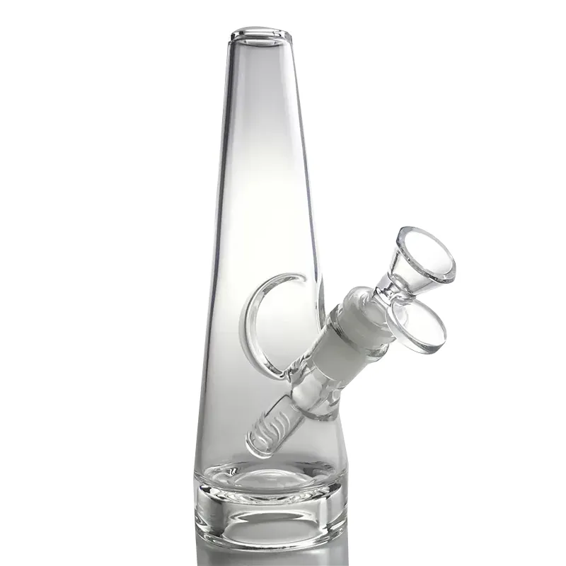 8 Inch Clear Hookah Dab Rig Beaker Bongs With 14mm Female Downstem And