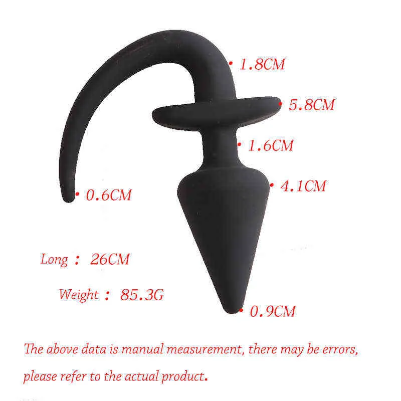 Erotica Anal Toys Silicone Dog Tail Fox Plug exotische accessoires Prostaat Massager Sex voor vrouw mannen Gay Butt Cosplay 220507
