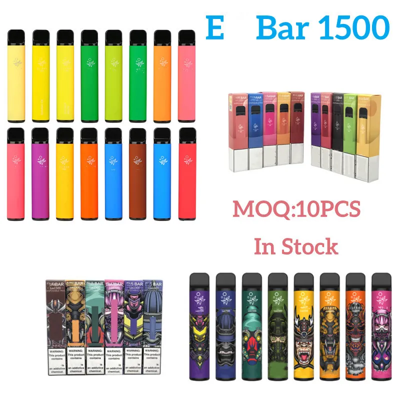 E Bar 1500 Tek Kullanımlık Ecodigettes Vapes Elektronik Sigara 7000 Puf
