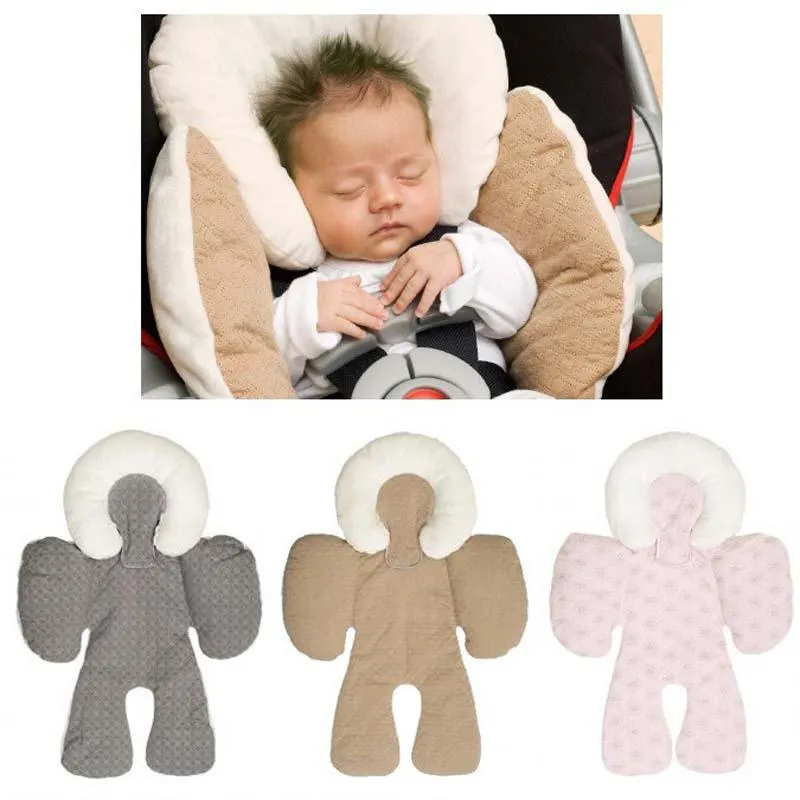 Accessori per parti di passeggino Cuscino per neonati Supporto per il corpo Cuscini per seggiolini auto Toddle Ragazzi Ragazze Outdoor Travel Sleep PoggiatestaPasseggino