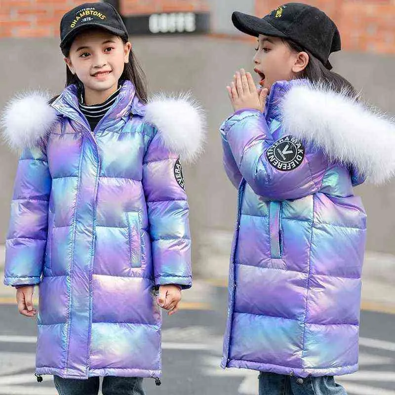 Enfants Chauds Doudoune Pour Les Vestes Dhiver Froids Des Enfants Fille  Manteau Fille Long Modèle Enfant Filles Vêtements Parka Du 60,51 €