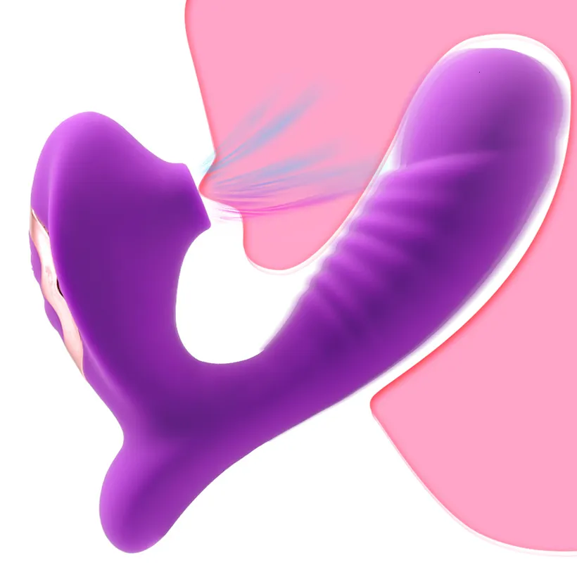 Секс игрушки Masager Massager Vibrator Y Toys пенис пенис Клиторар Сосание G Spot DILDO с 10 мощными режимами клитор присосание.