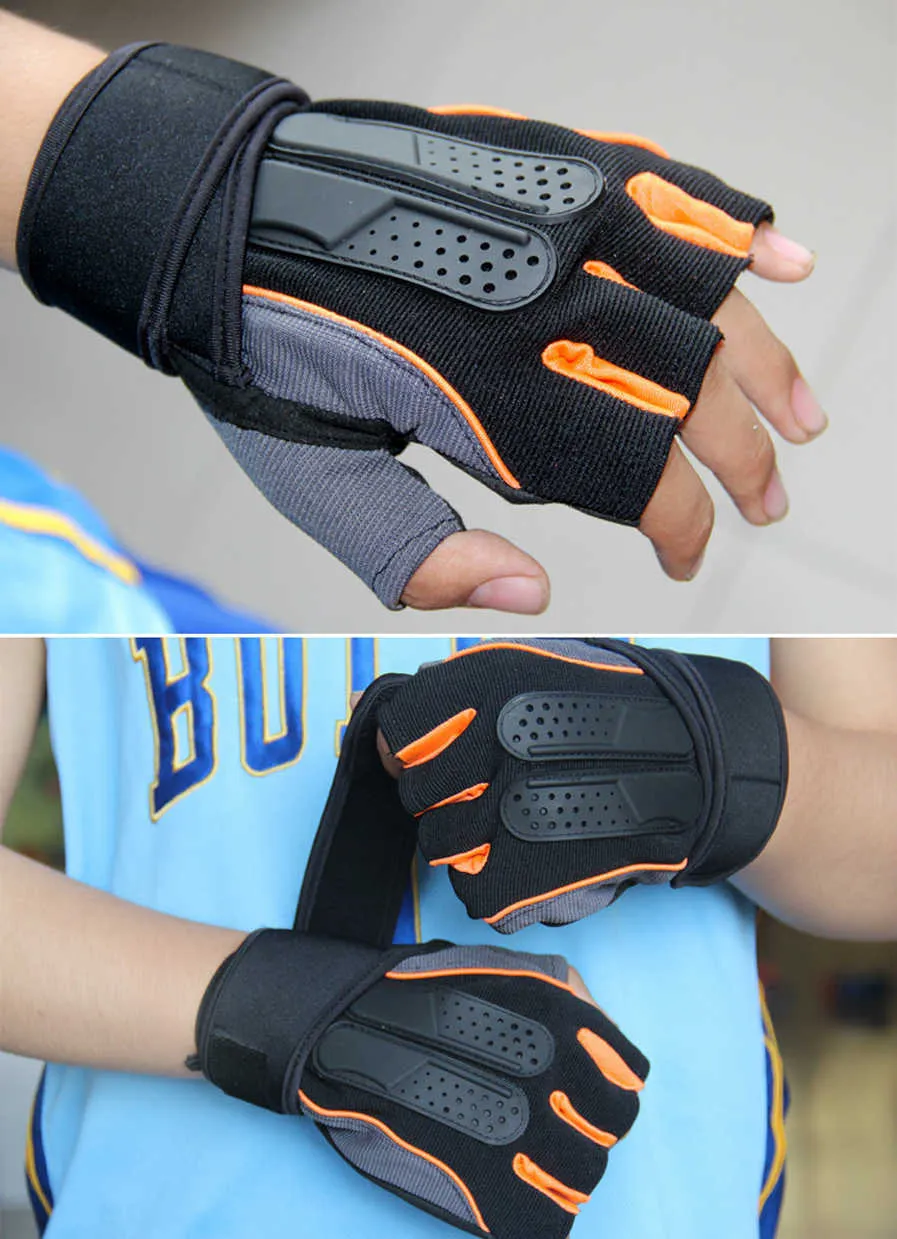 Gym Body Building Training Fitness Gloves Outdoor Sports Equipment Weight lifting Workout Exercise breathable Wrist Wrap