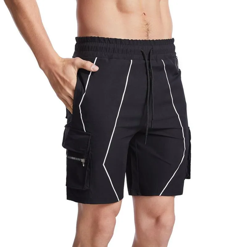 Shorts de course 2022 été Gym Cargo hommes décontracté mâle court pantalons de survêtement multi-poches vêtements confortables ShortsRunning