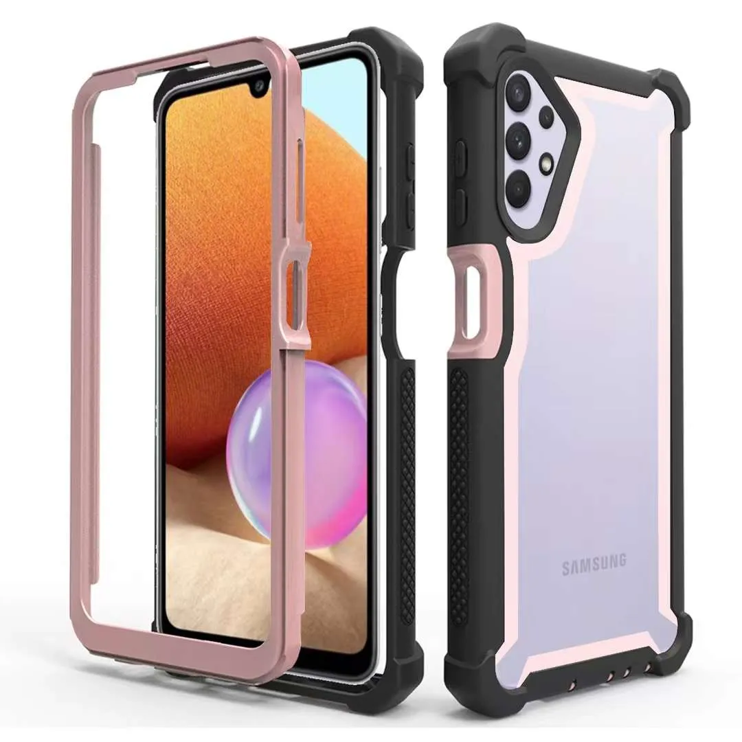 Funda transparente mate para Samsung Galaxy A52 5G A72 A32 4G A12 A 52 12  A51 A50 S21 Ultra S20 Plus, funda protectora para cámara -  México