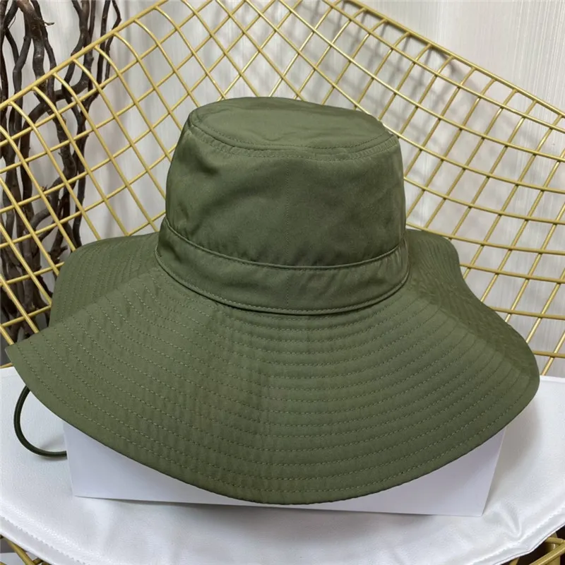Wide Brim Bucket Hats For Woman Designer Brand Fisher Hat Ladies Luxury  Shade Caps Holiday Beach Casquette Sunhat Designers Bucket284h