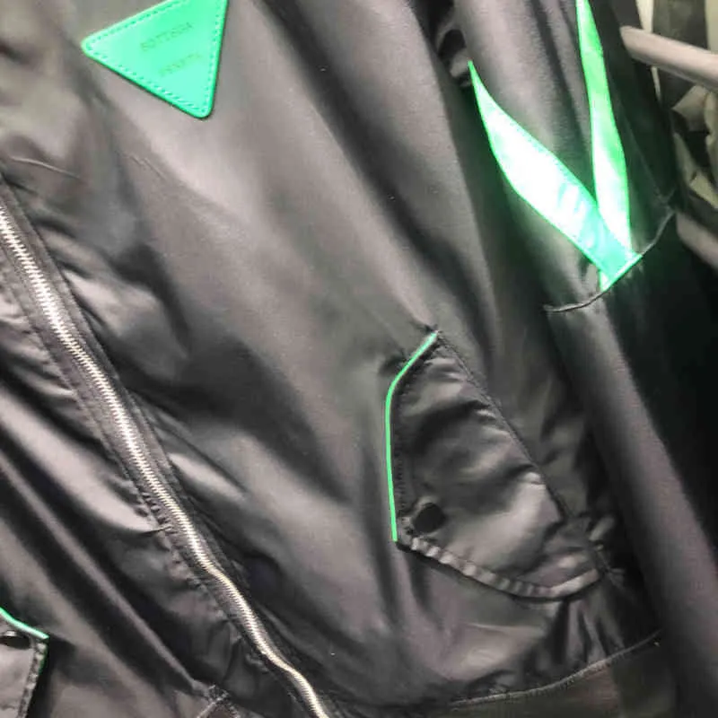 アウトレット品 ヨーロッパのボッテガスのファッションブランドジャケットメンズ22スプリンググリーンスプライシング長袖ネット赤外線カバーコートを 374 安い購入 海外限定 Www Eskort Com Tr